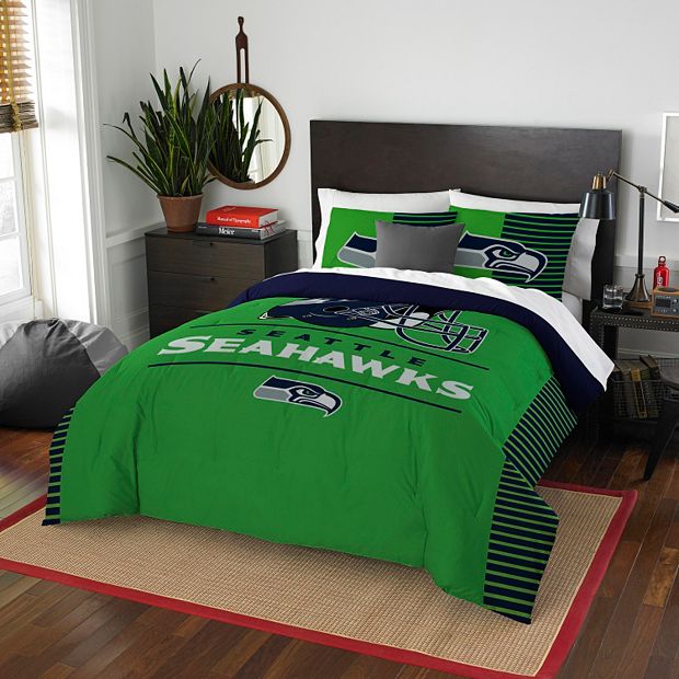 Seattle Seahawks Draft Full/Queen Comforter Set by The Northwest