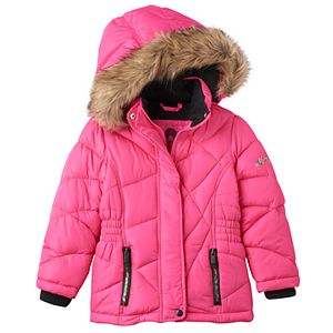 Girls 4-16 Weatherkids Quilted Heavyweight Bubble Jacket
