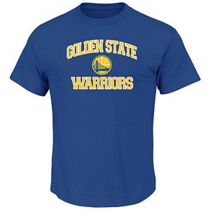 Big & Tall Majestic Golden State Warriors Heart and Soul II Tee