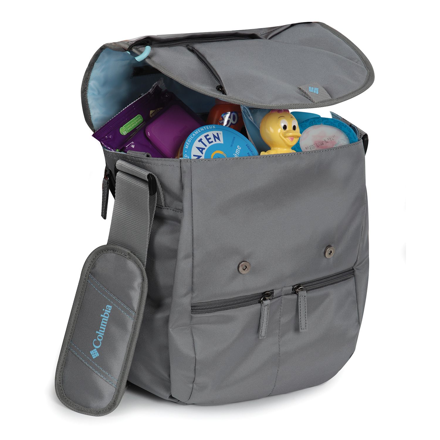 columbia diaper bag messenger