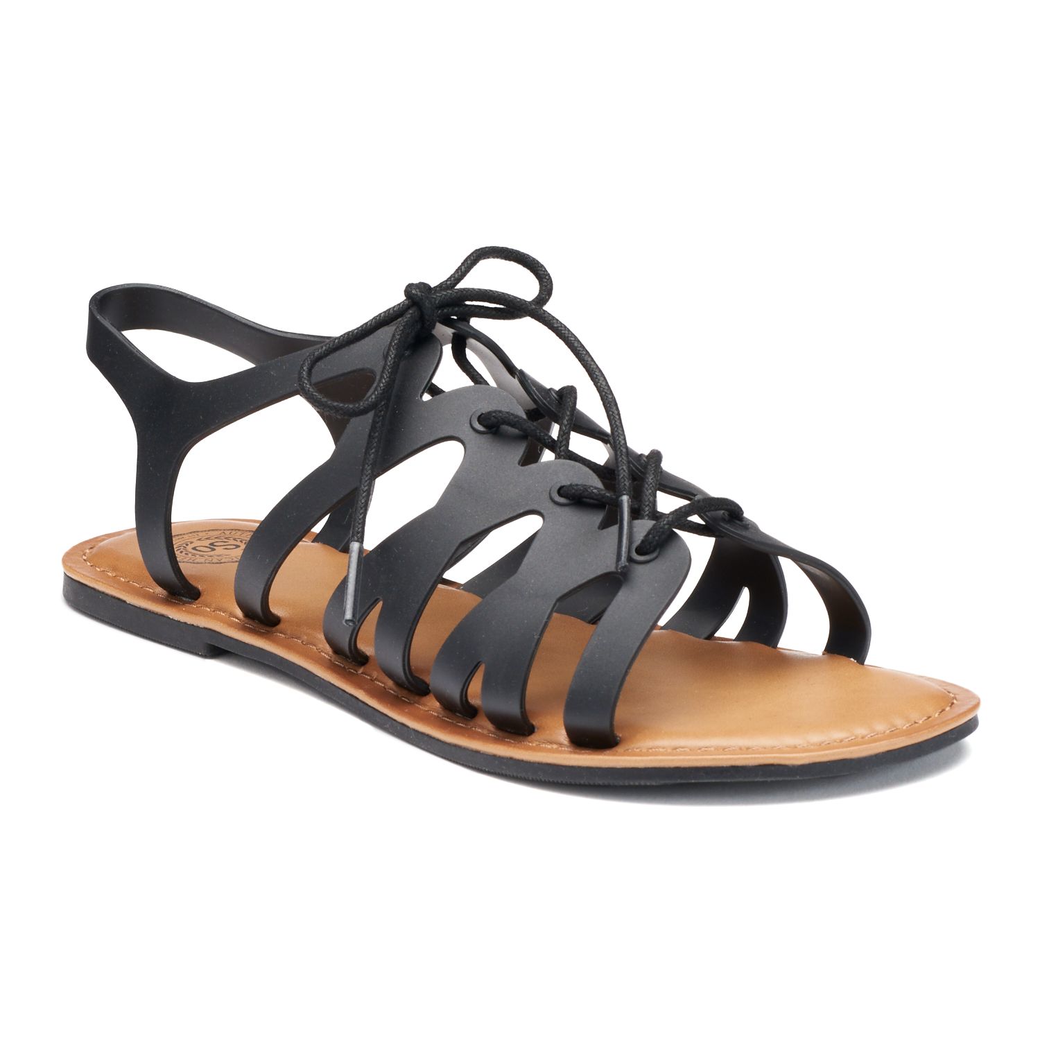 kohls jelly sandals