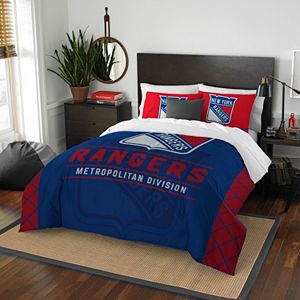 New York Rangers Nhl Full Bedding Set By Northwest