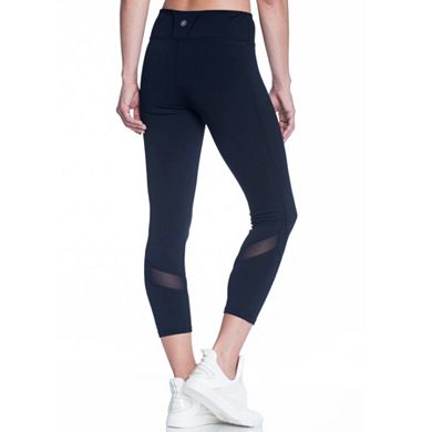 Women's Gaiam Om Mesh Capri Yoga Leggings