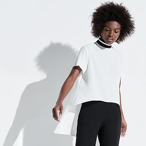 k/lab High-Low Crop Top