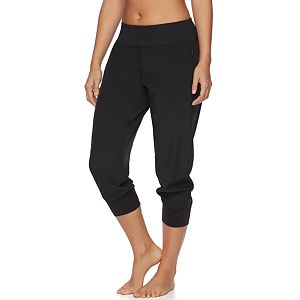 Women's Gaiam Warrior Yoga Capri Jogger Pants