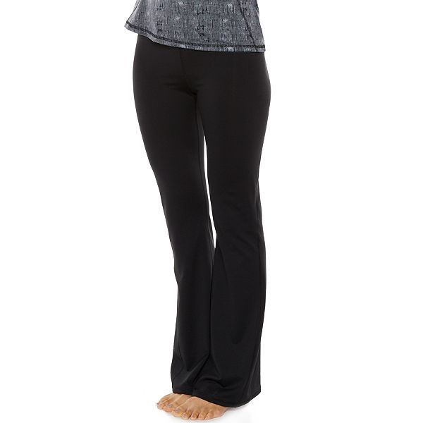 women's gaiam zen bootcut yoga pants