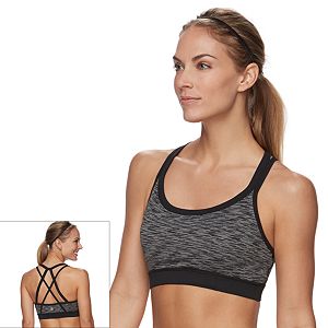 Gaiam Bra: Radiance Medium-Impact Yoga Sports Bra GKW171BRRD
