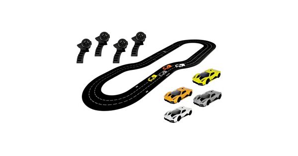 Dmx Pro Slot Cars DMX Racer Pro Slot Car Set Players, 18ft
