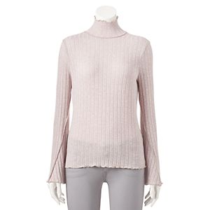 Women's LC Lauren Conrad Ribbed Turtleneck Top