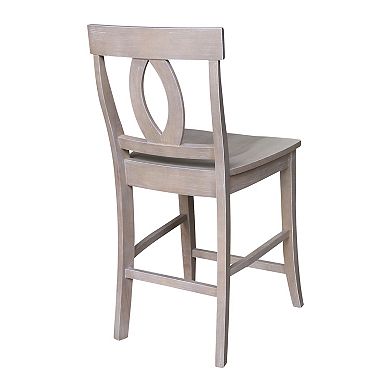 International Concepts Cosmo Wood Counter Stool