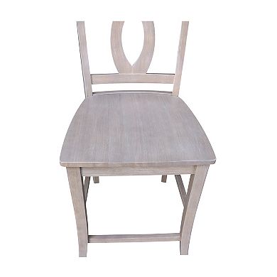 International Concepts Cosmo Wood Counter Stool