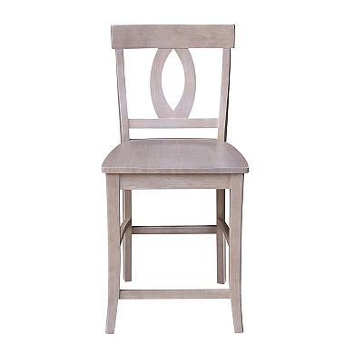 International Concepts Cosmo Wood Counter Stool