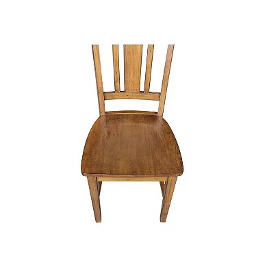 International Concepts San Remo Slat Back Dining Chair 2-piece Set