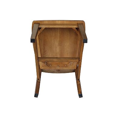 International Concepts San Remo Slat Back Dining Chair 2-piece Set