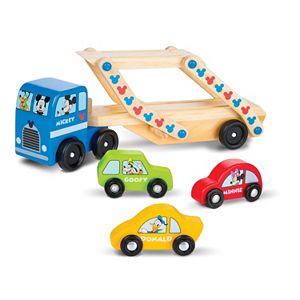 Mickey Mouse Clubhouse Wooden Car Carrier by Melissa & Doug