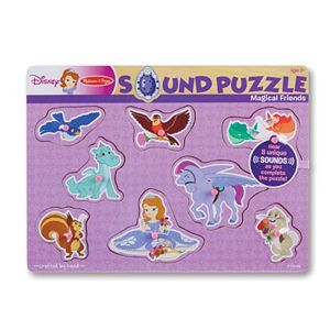 Sofia the First Magical Friends Wooden Sound Puzzle by Melissa & Doug
