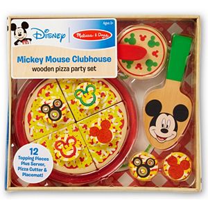 Mickey Mouse Clubhouse Wooden Pizza Party Set by Melissa & Doug