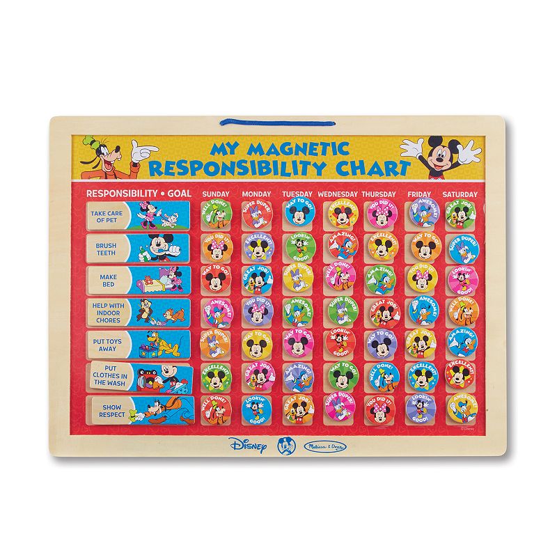 Mickey Mouse Clubhouse My Magnetic Responsibility Chart by Melissa & Doug, 
