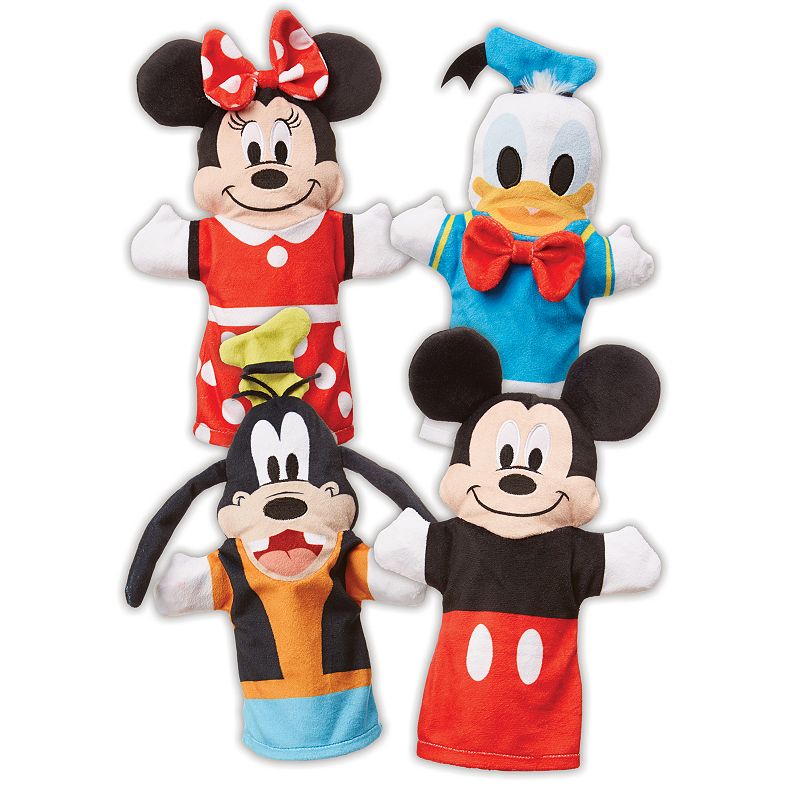 61934257 Mickey Mouse & Friends Soft Hand Puppets by Meliss sku 61934257