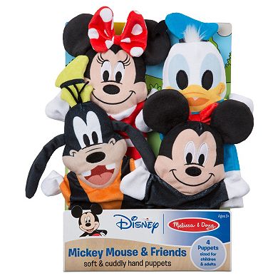 Mickey Mouse & Friends Soft Hand Puppets by Melissa & Doug