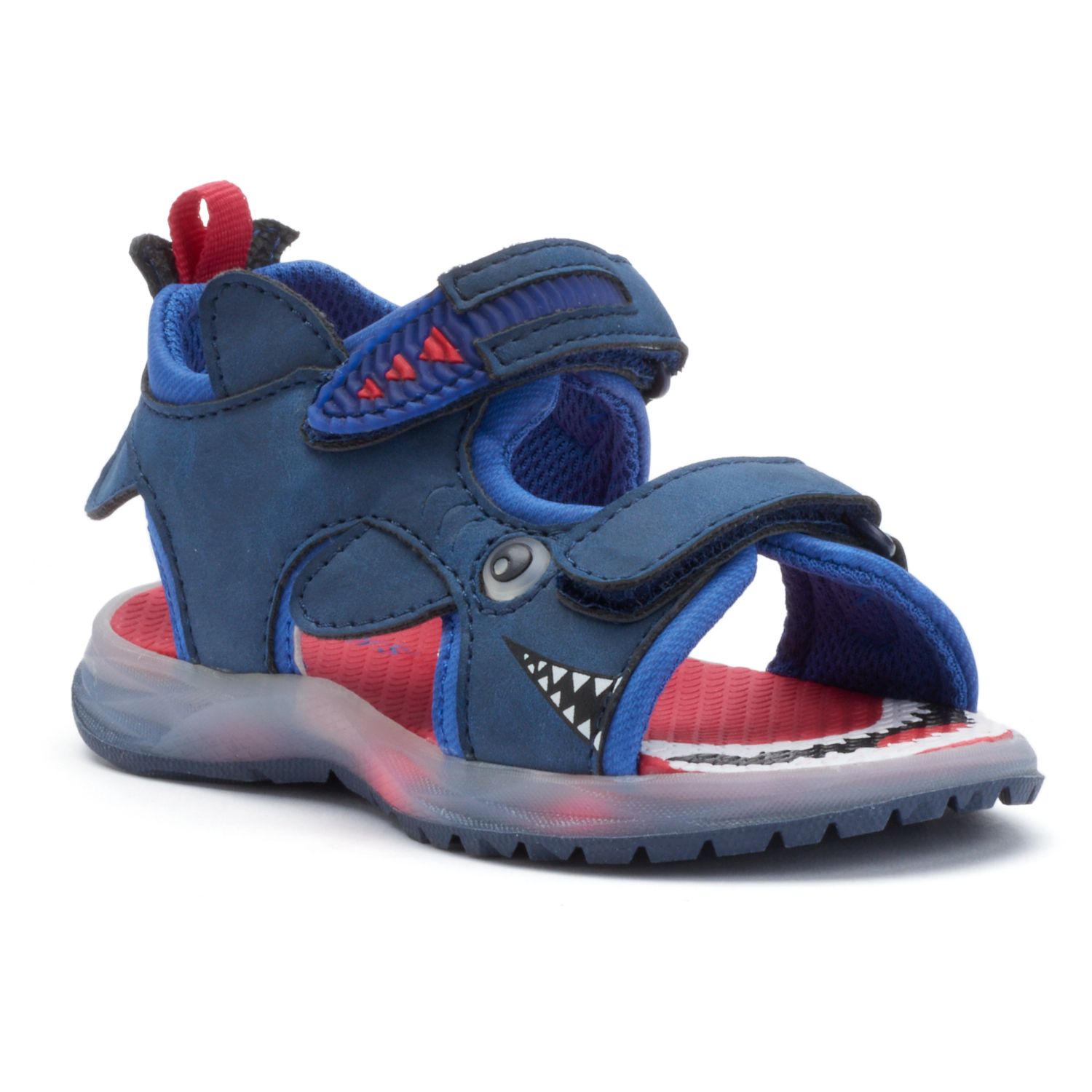 boys shark sandals