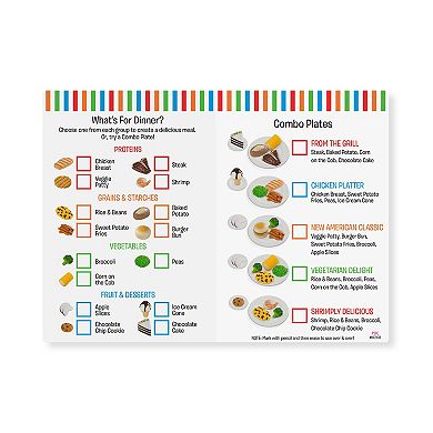 Food Fun Combine & Dine Dinners II by Melissa & Doug