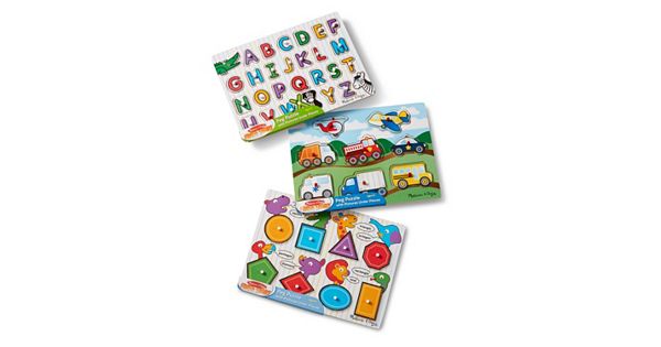 melissa and doug alphabet peg puzzle