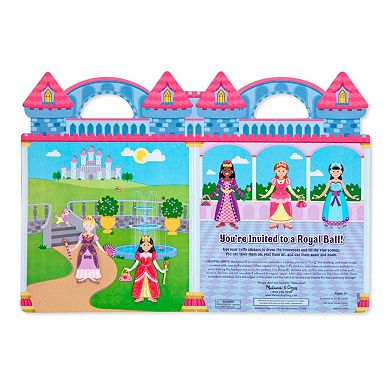 Dress-Up Princess & Mermaid Puffy Sticker Bundle by Melissa & Doug