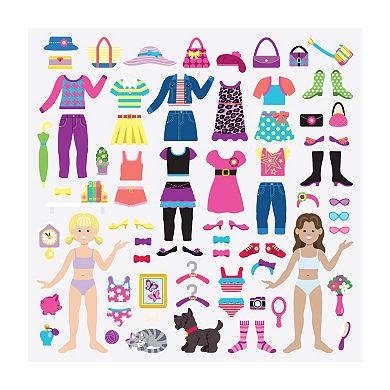 Dress-Up Princess & Mermaid Puffy Sticker Bundle by Melissa & Doug