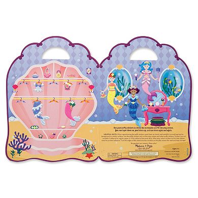 Dress-Up Princess & Mermaid Puffy Sticker Bundle by Melissa & Doug