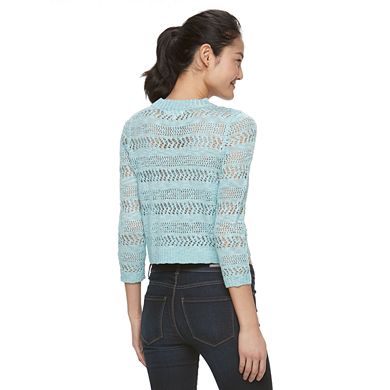 Juniors' Cloud Chaser Open-Front Shrug