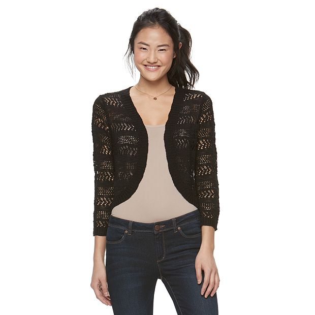 Kohls 2024 black shrug