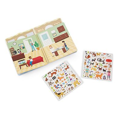 Cool Careers & Pet Place Puffy Sticker Activity Book Bundle