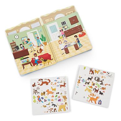 Cool Careers & Pet Place Puffy Sticker Activity Book Bundle