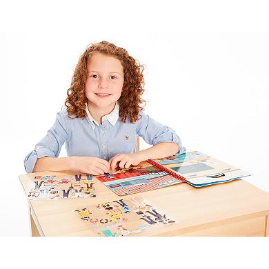 Cool Careers & Pet Place Puffy Sticker Activity Book Bundle