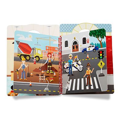 Cool Careers & Pet Place Puffy Sticker Activity Book Bundle