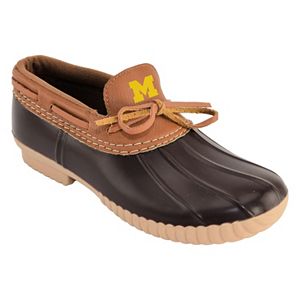 Women's Michigan Wolverines Low Duck Step-In Shoes