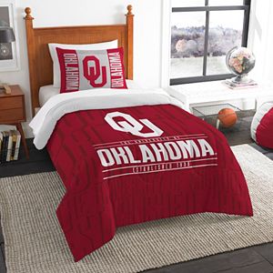 Oklahoma Sooners Modern Take Twin Comforter Set by Northwest