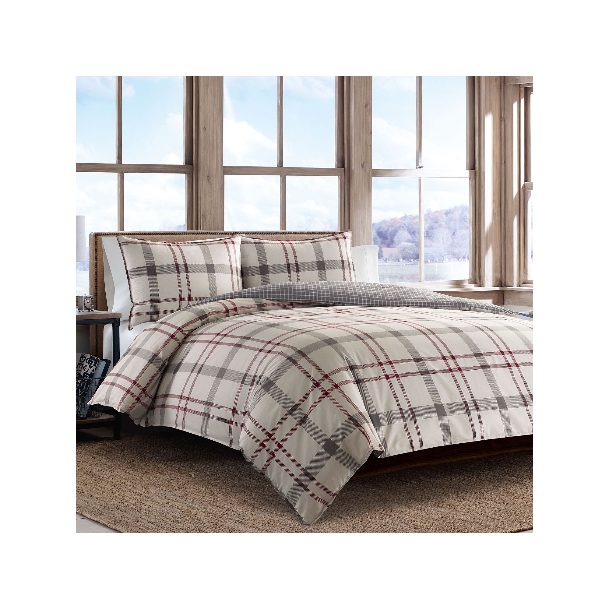 Eddie Bauer Portage Bay Comforter Set, Gray