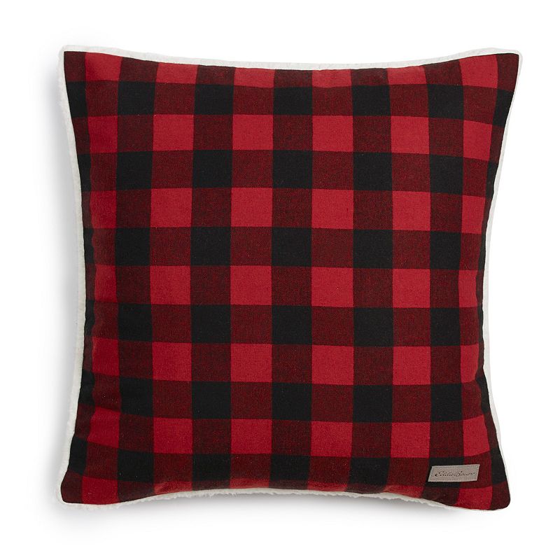 Cabin Plaid Decorative Pillow by Eddie Bauer