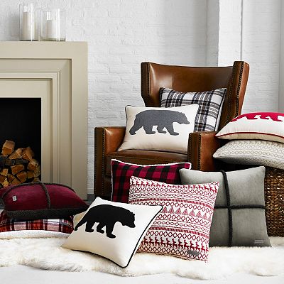 Eddie bauer plaid pillow best sale