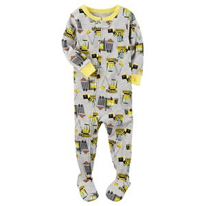 Baby Boy Carter's Printed Footed Pajamas