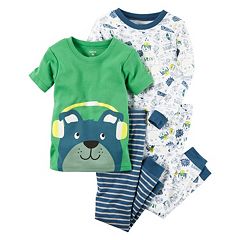 Toddler Boy Carter's Graphic & Print Pajama Set