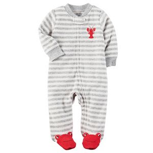 Baby Boy Carter's Striped Terry Sleep & Play