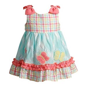 Toddler Girl Youngland Butterfly Seersucker Dress