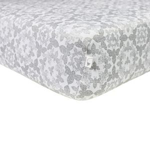 Burt's Bees Baby Organic Paisley Bee Fitted Crib Sheet