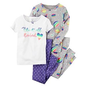 Baby Girl Carter's Graphic & Print Pajama Set