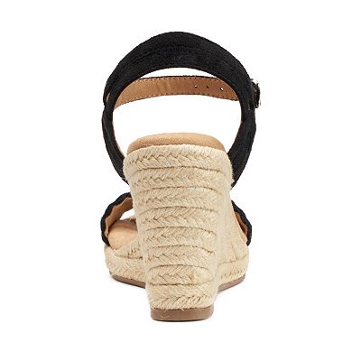 Sonoma Goods For Life® Anet Women's Espadrille Wedge Sandals