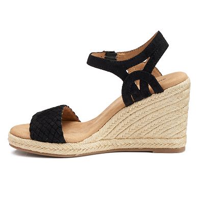 Sonoma Goods For Life® Anet Women's Espadrille Wedge Sandals