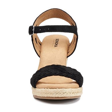 Sonoma Goods For Life® Anet Women's Espadrille Wedge Sandals
